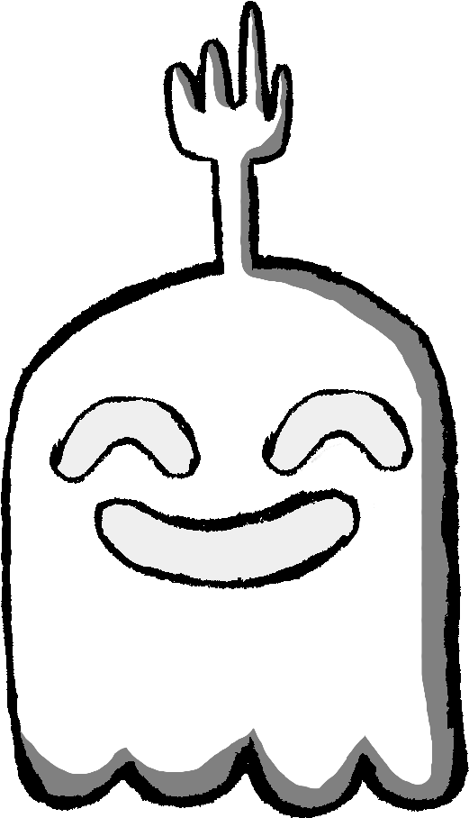 Fantasmano De Un Show Mas Clipart Hi Five Ghost Drawing - De Un Show Mas Fantasmano (539x927)