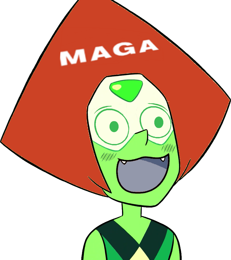 Maga Crippled America Green Clip Art Leaf - Peridot Make America Great Again (960x1080)