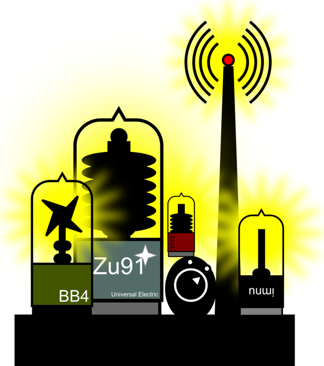 Vacuum Tube Valve Amplifier Logo - Vacuum Tube (664x750)