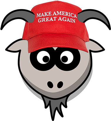 Goat - Clip Art Goat Head (400x425)