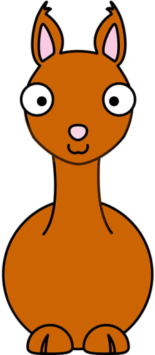 Vector 1911 Clip Llama - Llama Black And White Png (512x512)