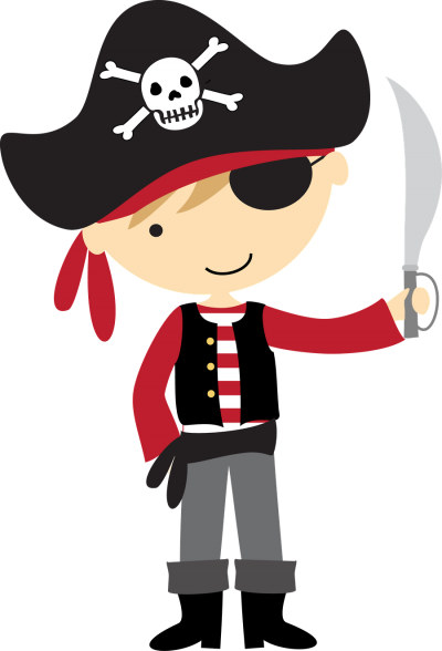 Pirate Hd Photo Png Png Images - Piratas Caricaturas (400x588)