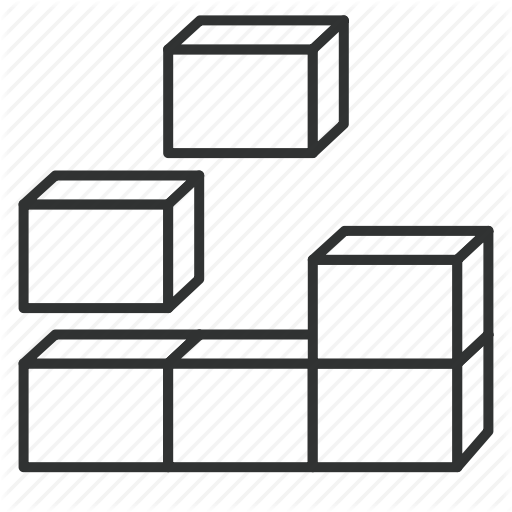 Building Block Icons Clipart Computer Icons Clip Art - Building Blocks Line Icon (512x512)