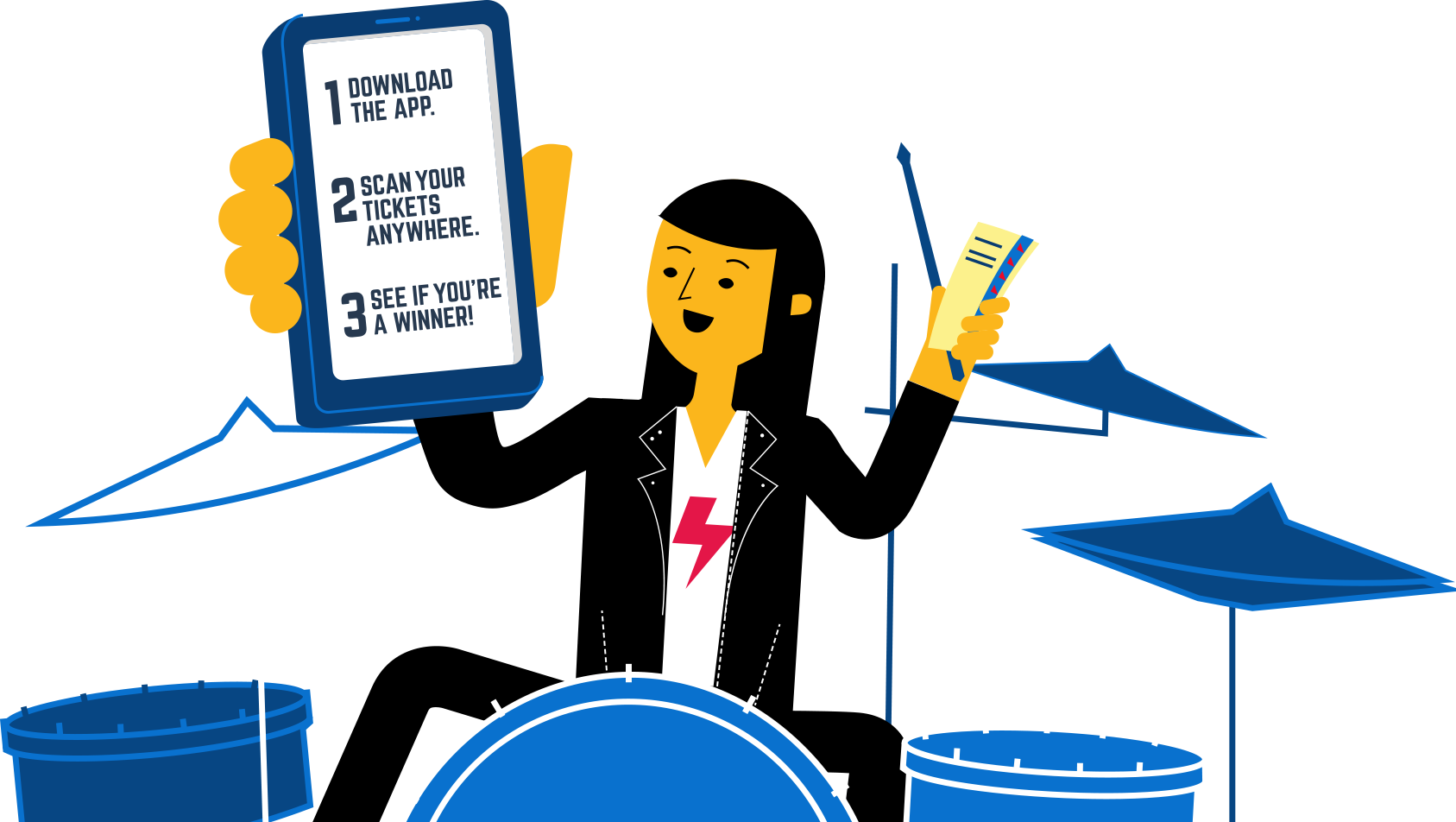 Winning Clipart You Re - Lottery Wheel Transparent Cartoon (1687x952)