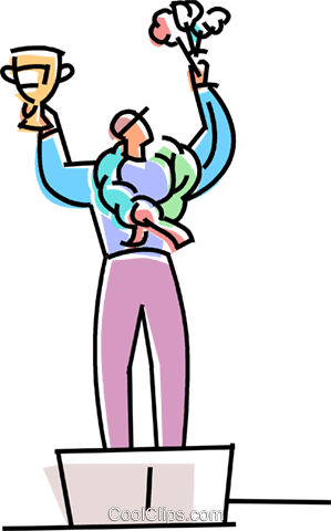 Trophies, Awards Winning Prize Royalty Free Vector - Trophies, Awards Winning Prize Royalty Free Vector (299x480)