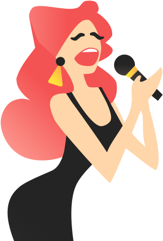 Sing Karaoke Songs A Long Voca Messages Sticker-0 - Karaoke (512x512)