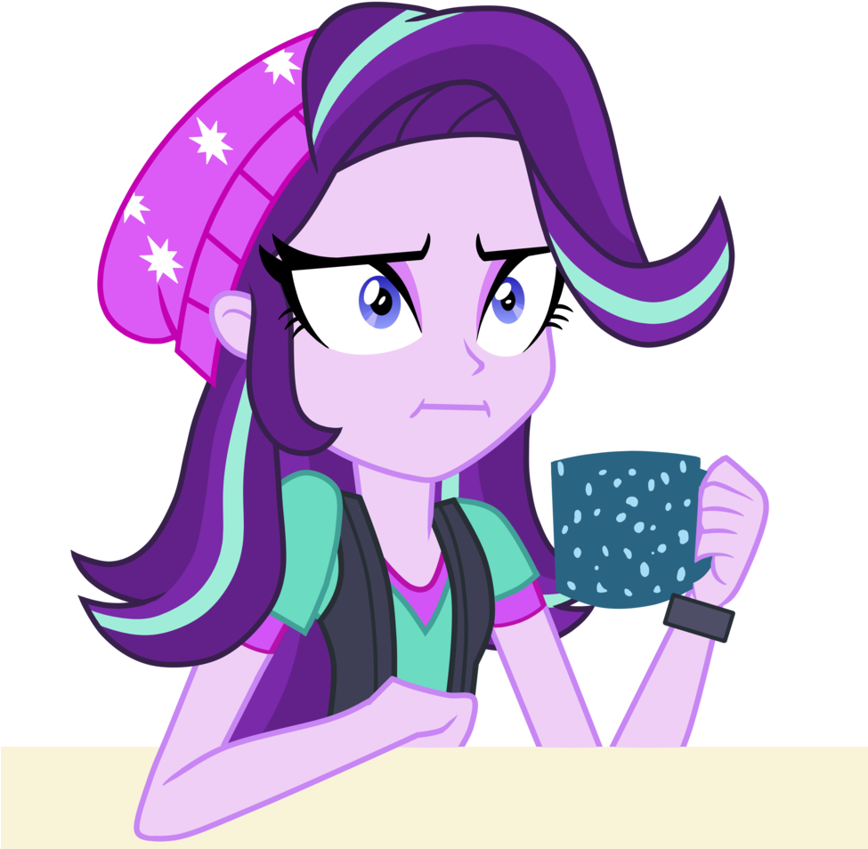 Rodan00, Beanie, Cup, Empathy Cocoa, Equestria Girls, - My Little Pony: Friendship Is Magic (974x1024)