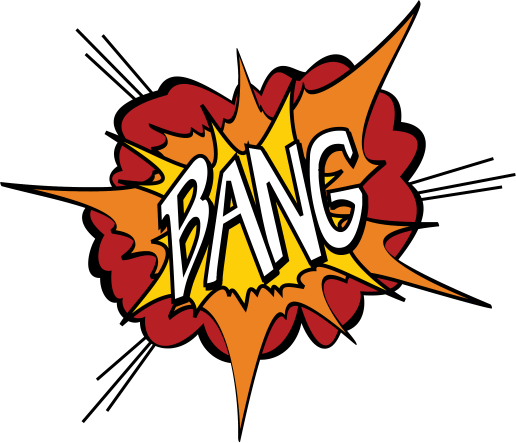 Quite Frankly, I Couldn't Find Anything - Bang Png (516x443)