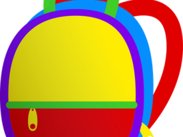 Backpack Clipart Unzip - リュック イラスト かわいい 囲み (640x480)