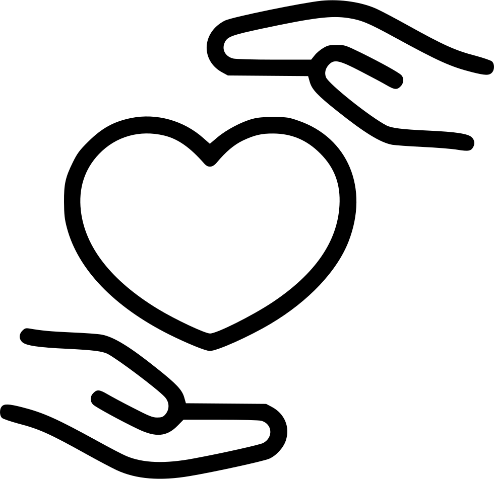 Health Care Medicine Heart Hand Hospital Comments - Heart Hand Icon Free (980x952)