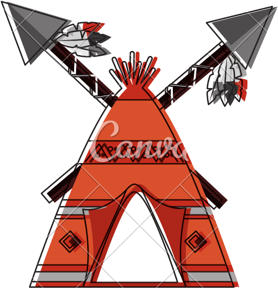 Native American Indian Teepee Icon - Native Americans Teepees Designs (800x800)