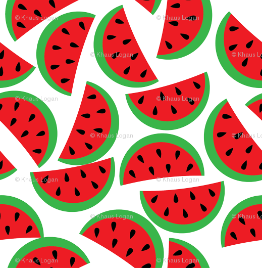 Watermelon Background (519x530)