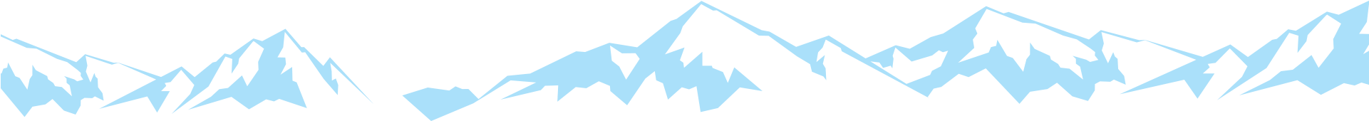 Animated Snow Covered Trees Animated Mountains Foreground - Blue (1920x663)