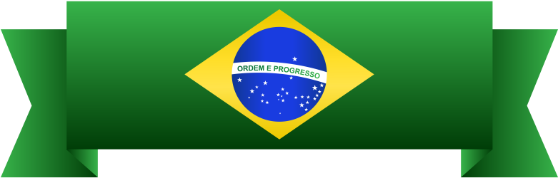 Pin Peas Clip Art - Brazil Banner (800x262)
