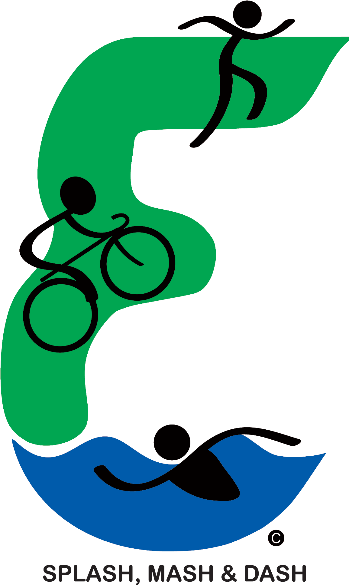 Eastman Splash, Mash & Dash Sprint Triathlon - Shark (1154x1950)