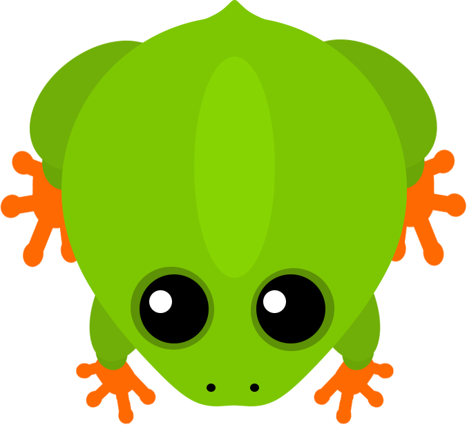 Frog - - Mope Io Frog (676x615)