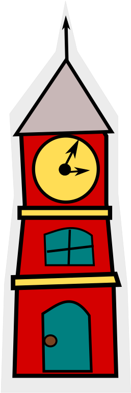Clock Tower Clip Art (269x800)