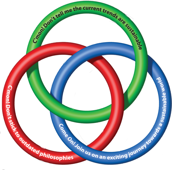 Borromean Rings Used To Indicate Interlocking Of 3-part - Jeroglíficos Egipcios Para Colorear (600x600)