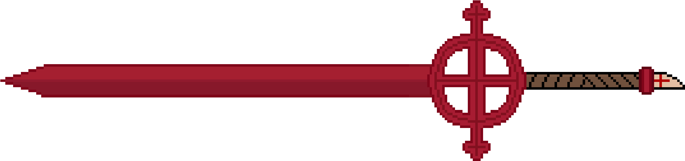 Sword Clipart Blood - Inthelittlewood (2250x600)