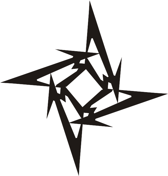 Logo Metallica Ninja Star Vector - Metallica Logo (961x682)