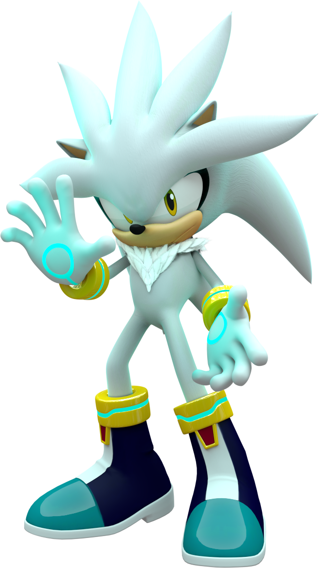 Top Sonic The Hedgehog Png Images - Silver The Hedgehog (659x1172)