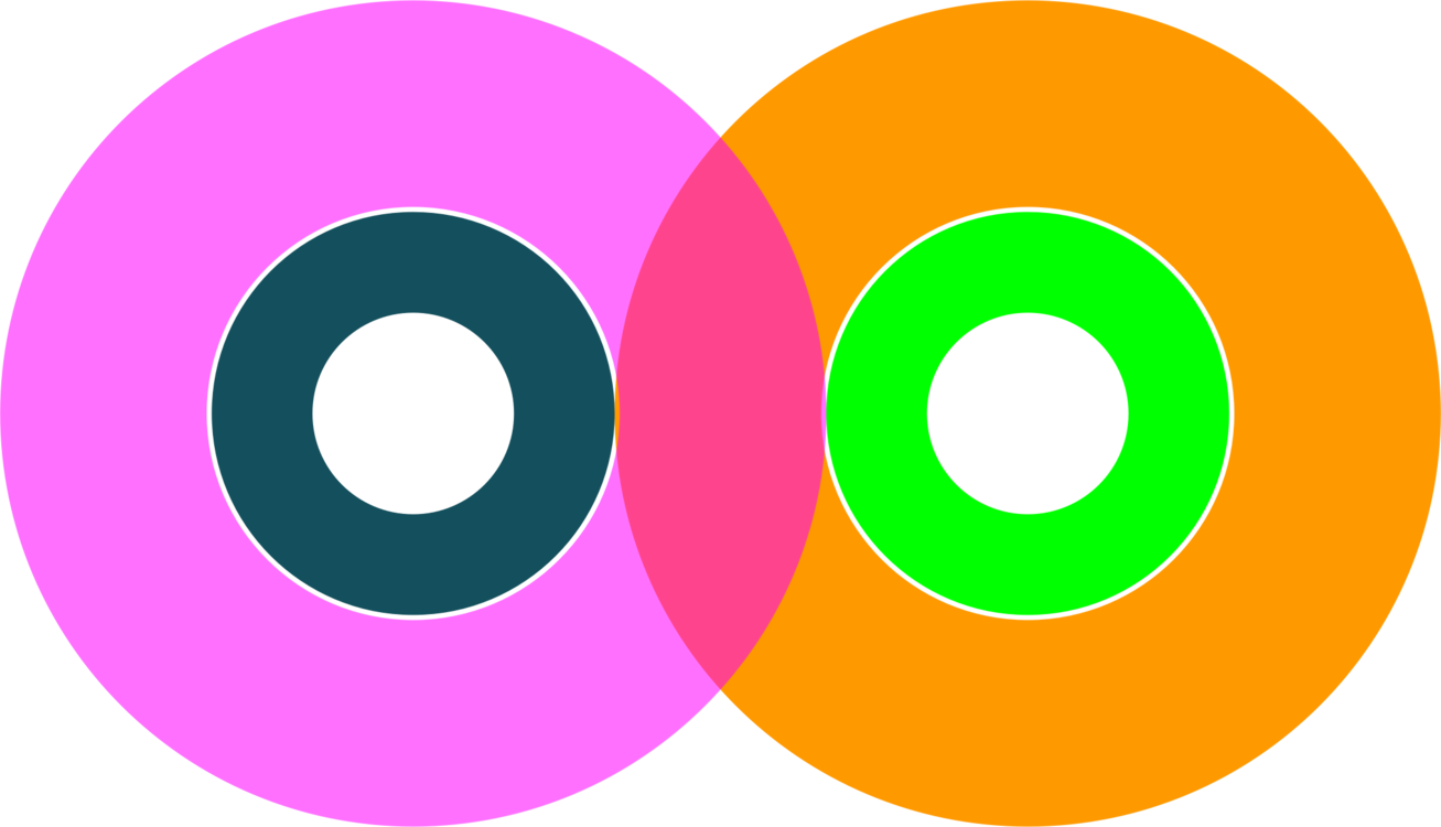 Compact Disc Logo Brand Wheel Roc A Fella Records - Black Circle With White Circle Inside (1307x750)