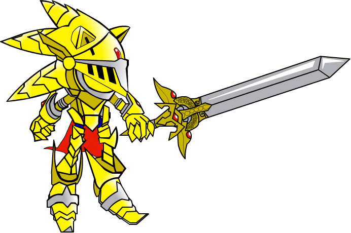 Excalibur Drawing Sonic - Imagenes De Sonic Excalibur (692x460)