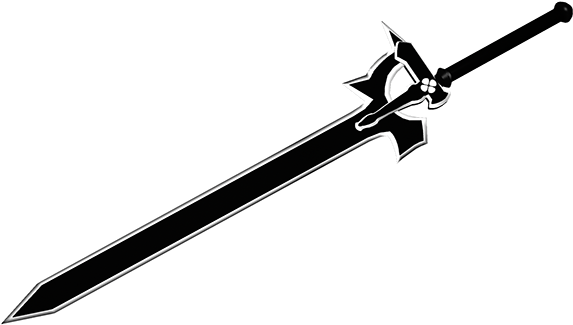 Excalibur Drawing Sword Art Online - Sword - (600x338) Png Clipart Download