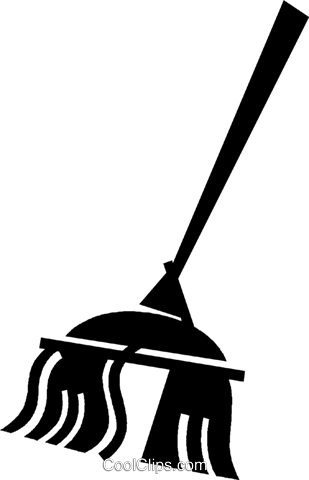 Mops And Pails Royalty Free Vector Clip Art Illustration - Mops And Pails Royalty Free Vector Clip Art Illustration (309x480)