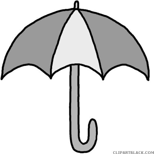 Clip Art Freeuse Download Beach Umbrella Clipart Black - Umbrella Clipart Free (536x536)
