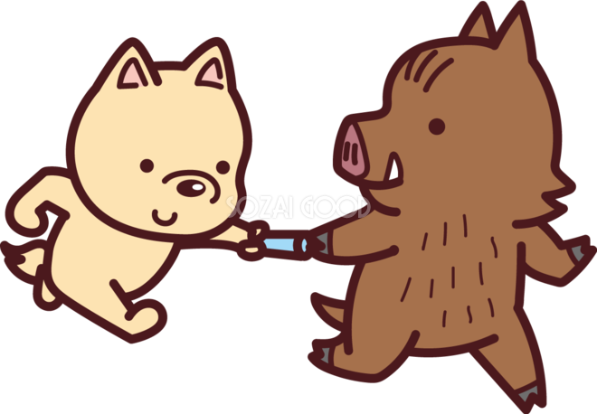 Attendees Will Enjoy Japanese Appetizers, 2 Glasses - 戌 から 亥 イラスト (660x458)