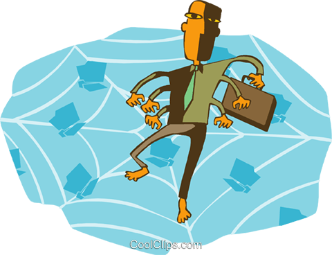 Business / Diversity Royalty Free Vector Clip Art Illustration - Kristinaskolan (480x368)