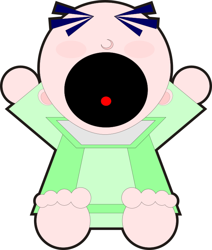 Infant Smile Nose Human Behavior Cartoon - Infant (679x800)