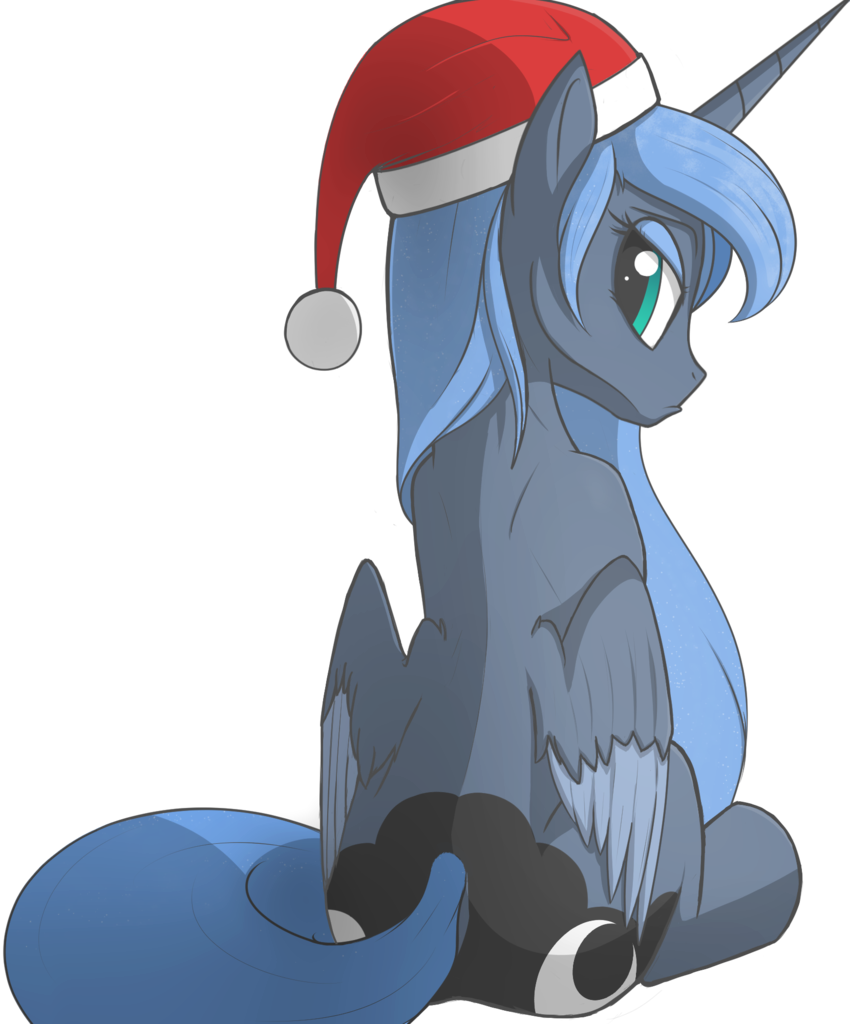 Vinaramic, Back, Both Cutie Marks, Christmas, Colored - My Little Pony: Friendship Is Magic (850x1024)