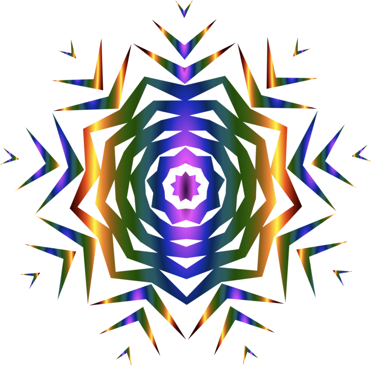 Snowflake Computer Icons Fractal Ice - Clip Art (760x750)