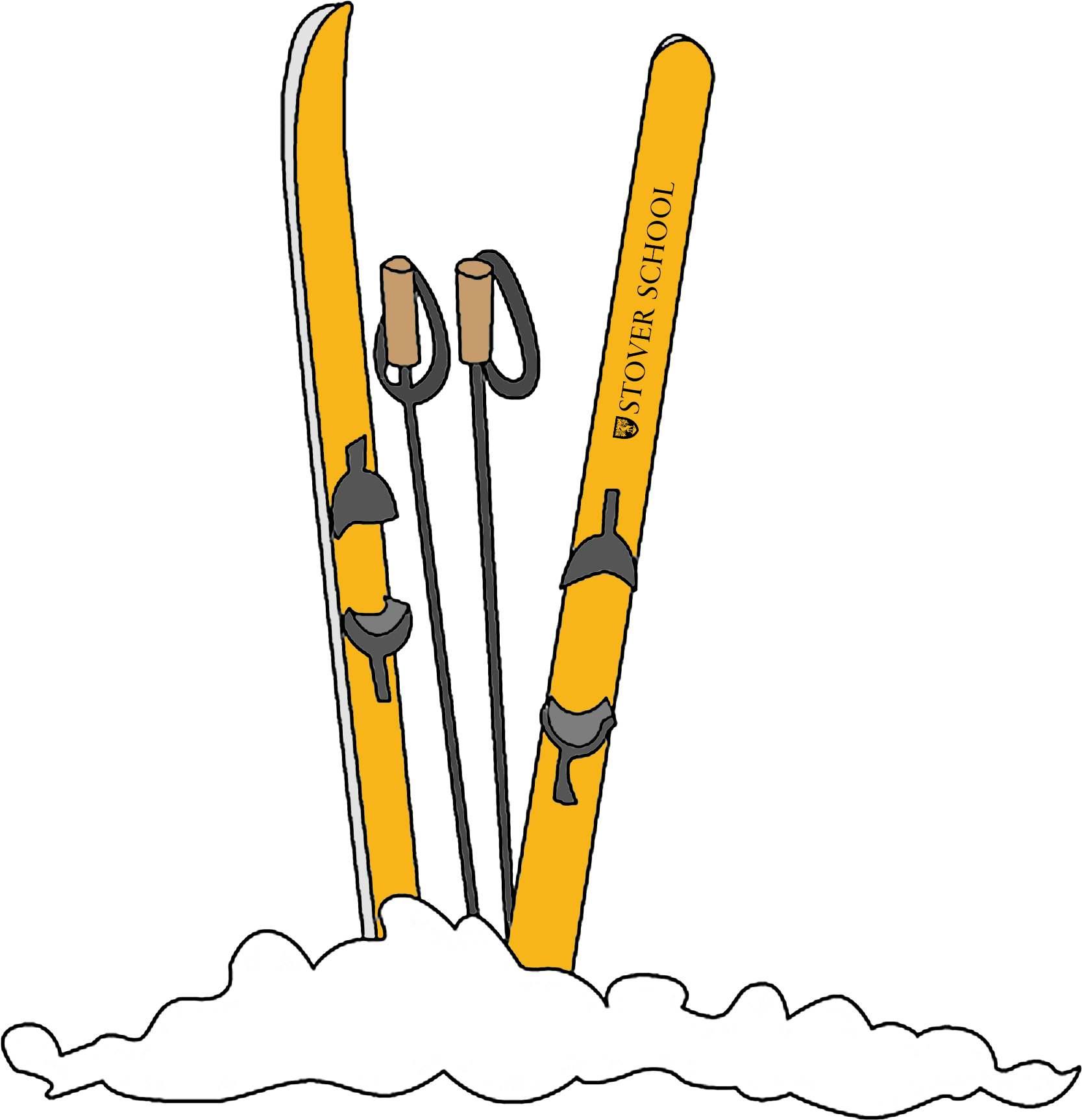 Ski Club - Ski (1876x1876)