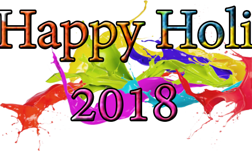 Jpg Free Library Ballon Vector Holi - Happy Holi Images Png (500x300)