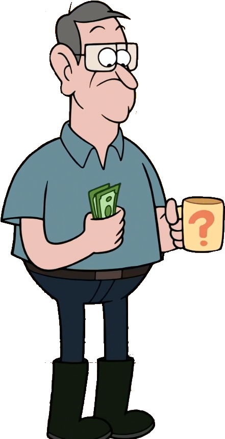 Pop Art Clipart Gravity Falls - Gravity Falls Pop Pop (459x867)