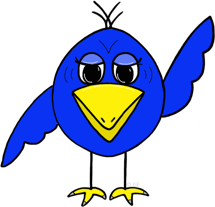 Diggin' Dinosaurs Clip Art Set - Big Bird (909x750)