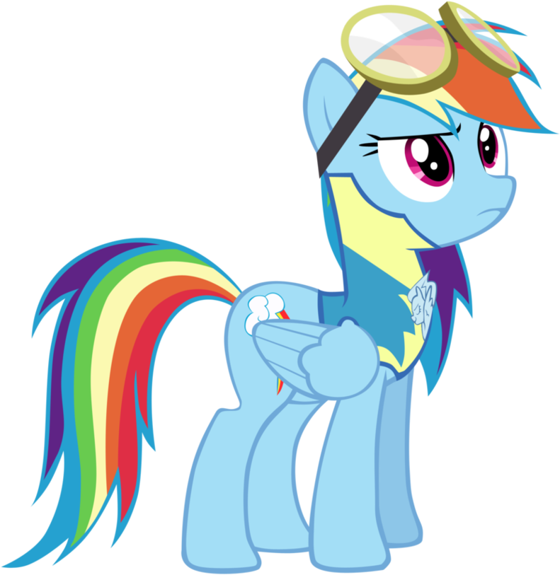 Rainbow Dash Vector By Duduam - Friendship Is Magic Rainbow Dash (857x933)