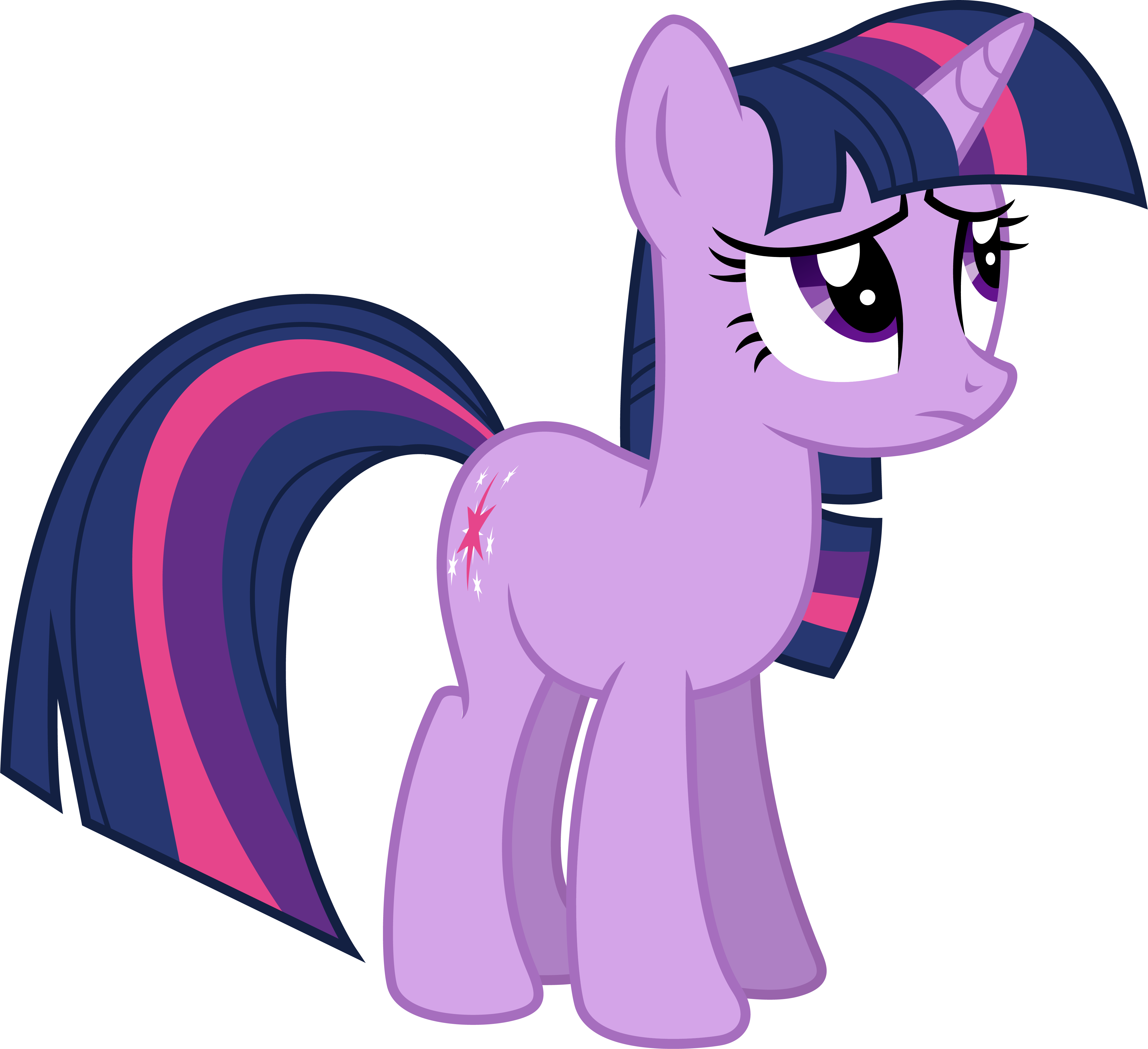 Twilight Sparkle On Mlpfim-vectors - Twilight Sparkle Whistle (4620x4221)