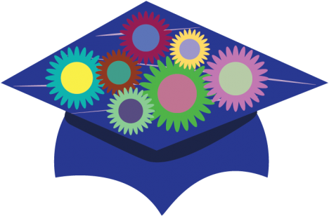 The Cap Could Be Decorated For Nearly Any Major, But - Simbolos De Cuatro Estaciones (475x335)