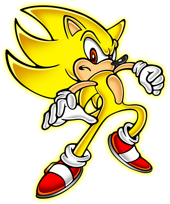 Super Sonic Time By Megax88 - Sonic Yellow Png (767x885)
