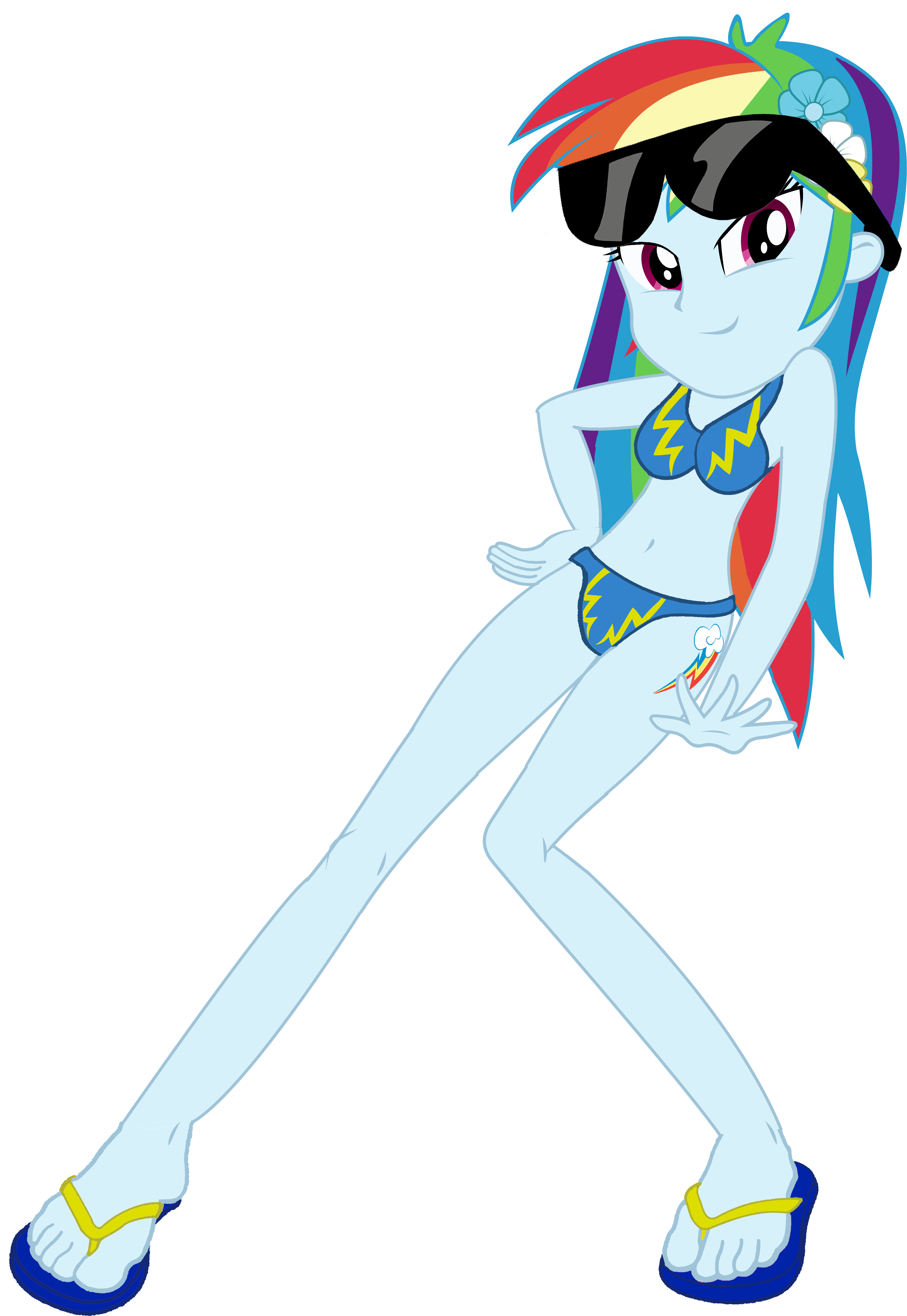 Rainbow Dash In Bikini By Kevintoons915 Rainbow Dash - Rainbow Dash (4197x6044)