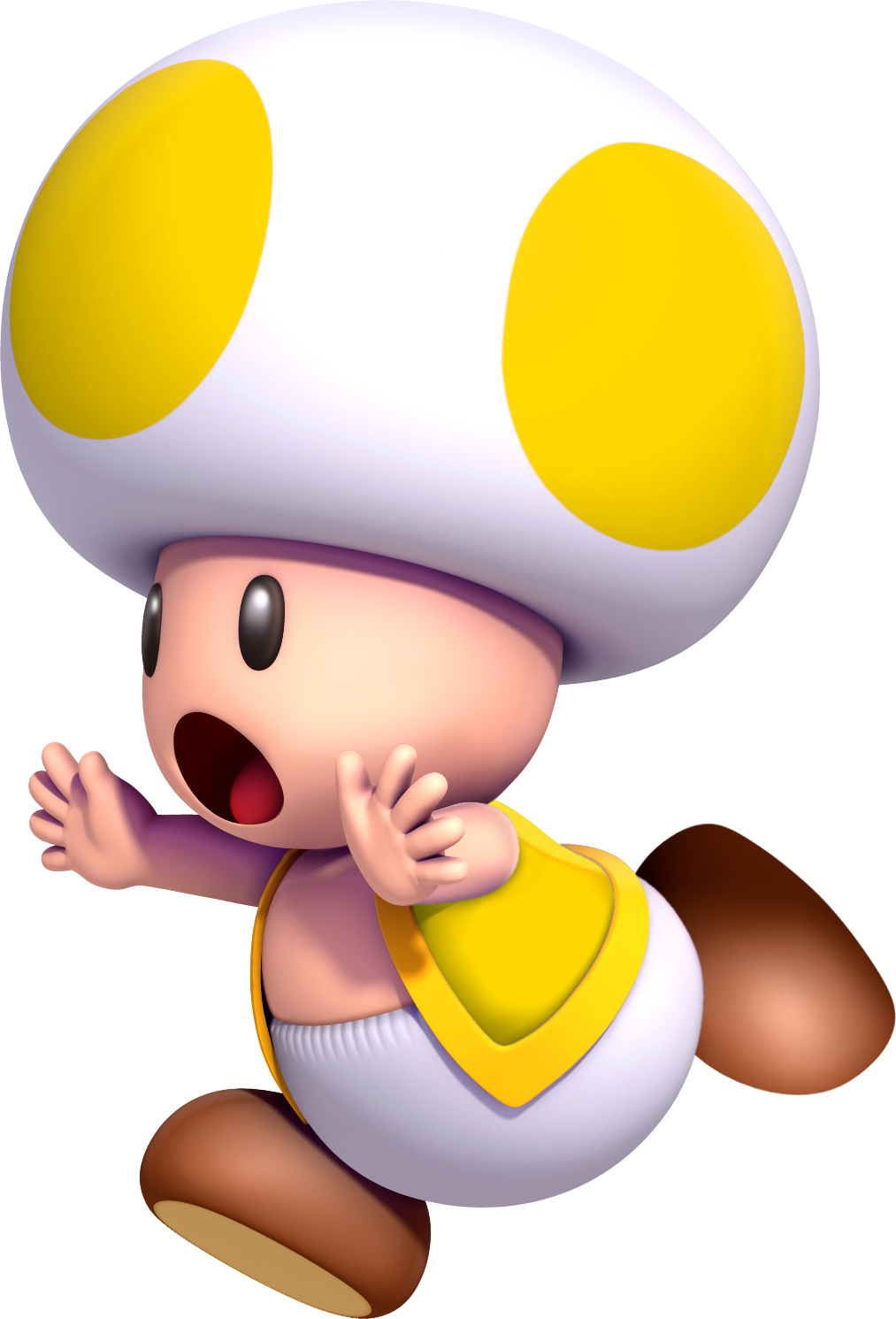 He Enjoyed His Simple Job - Yellow Toad (1013x1491)