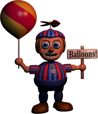 November - Five Nights At Freddy's 2 Balloon Boy (379x442)