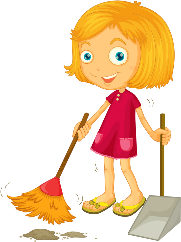 Фото, Автор Soloveika На Яндекс - Sweep The Floor Clipart (937x1280)