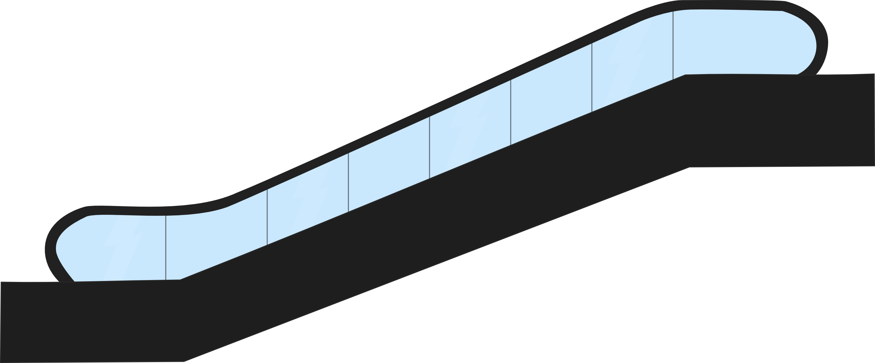 Image Of Escalator Stairs Royalty - Escalator Png (2875x1195)