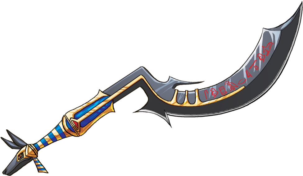 Replica Clipart Sick - Espada De Anubis (1024x614)