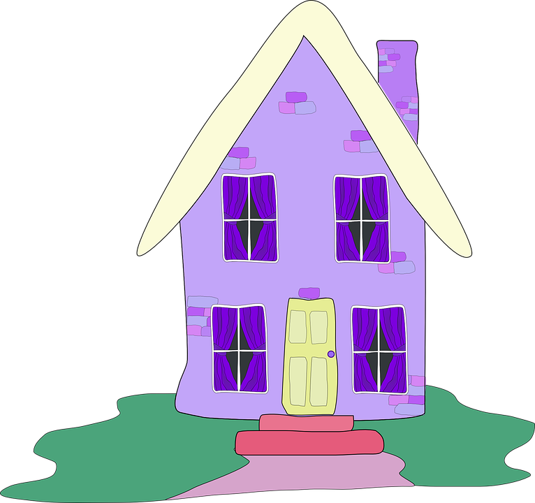 Painting A Home - House Clip Art Free (766x720)